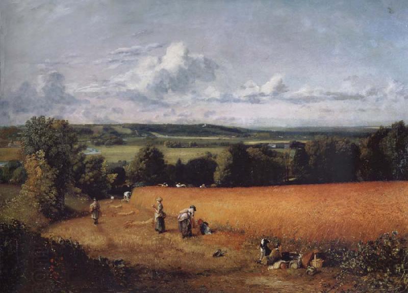 John Constable The wheatfield oil painting picture